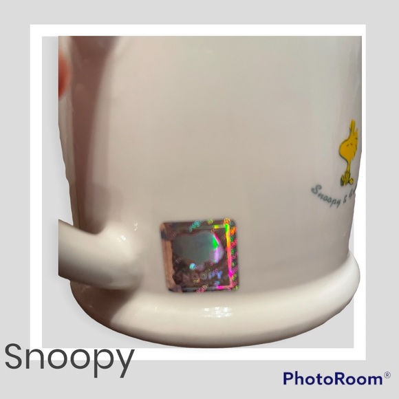 Vintage Snoopy Mug with matching Lid - Picture 4 of 7
